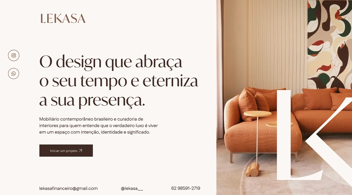 Site institucional Lekasa